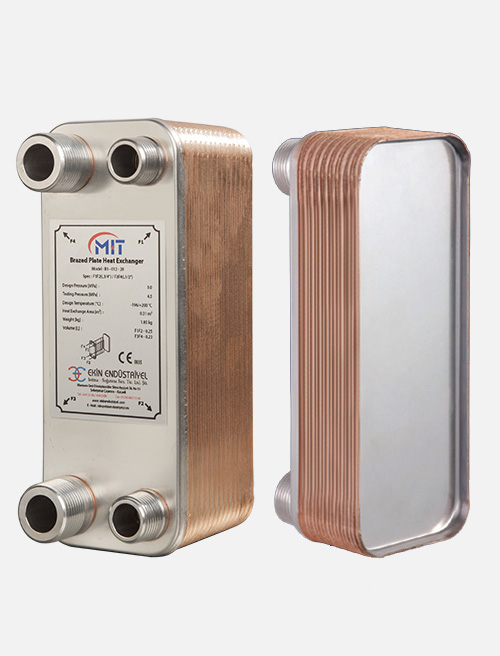 MB - 01 Model Brazed Heat Exchanger